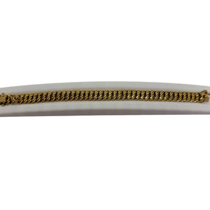 Bracelet Maille Américaine Or Jaune - 18k - L 20cm - 18.31 gr