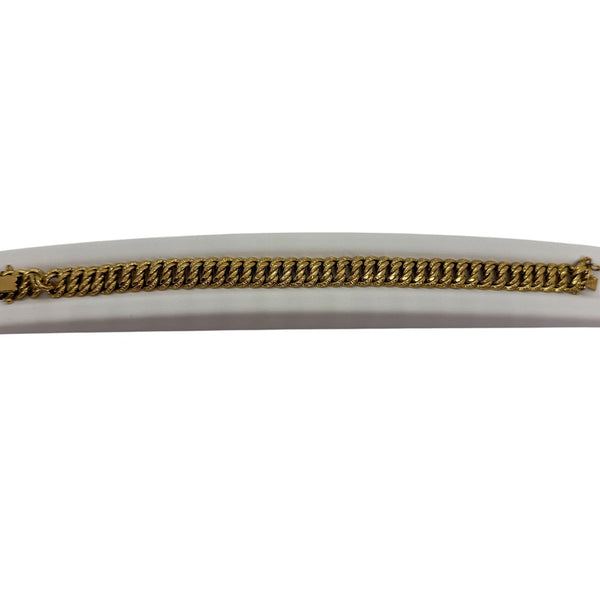 Bracelet Maille Américaine Or Jaune - 18k - L 20cm - 18.31 gr