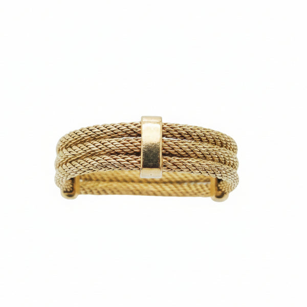 Bagues en or jaune 18 carats (750/100)