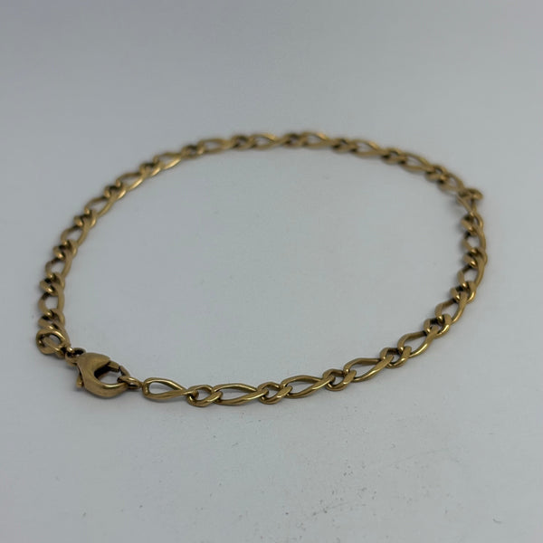 Bracelet Maille Figaro en Or Jaune 18K - 6.52G