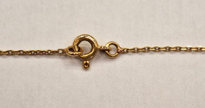 Collier Princesse Or Jaune 18K Tête d'Aigle