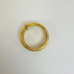 Bagues semainier en or jaune 18 carats –  T 58