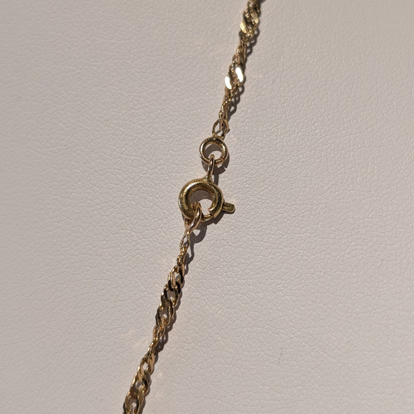Collier Matinée Torsadé Or Jaune 18 K - 4.17 G