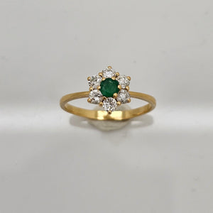 Marguerite Or Jaune 18 K - Taille 55