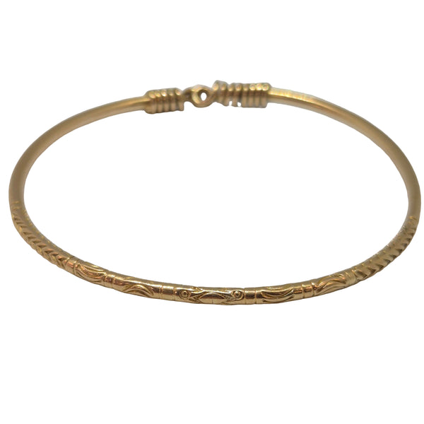 Bracelet Jonc Or Jaune 18 carats