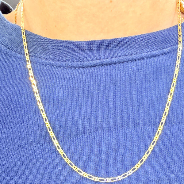 Collier Maille Cheval en Or Jaune 18K