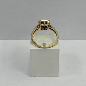 Bague Empierrée en or jaune 18 carats