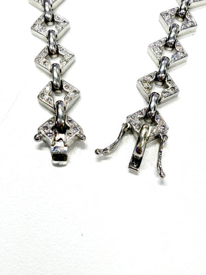 Bracelet en or blanc 18 K - 16.44 G