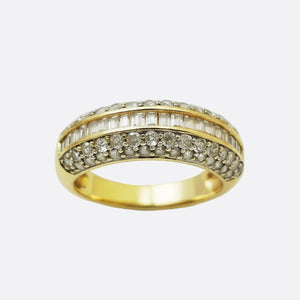 Bague en Or Jaune 18 K - 5.94 G