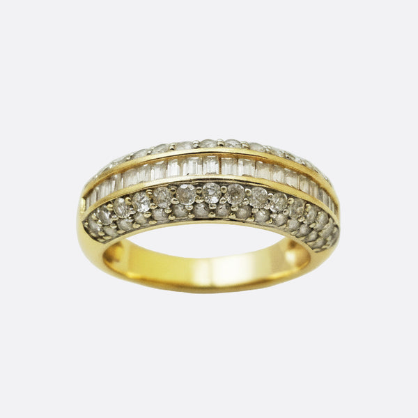 Bague en Or Jaune 18 K - 5.94 G