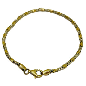 Bracelet fantaisie en or 18 K - 4.46 G