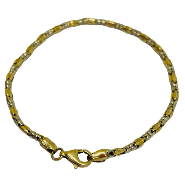 Bracelet fantaisie en or 18 K - 4.46 G