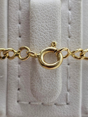 Collier Gourmette Or Jaune 18 K - 18.51 G