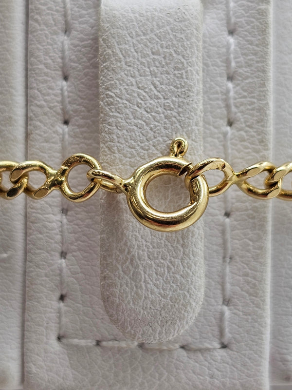 Collier Gourmette Or Jaune 18 K - 18.51 G