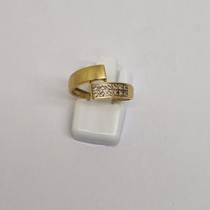 Bague en Or 18K avec Diamants 2.45 Grs - Taille 54