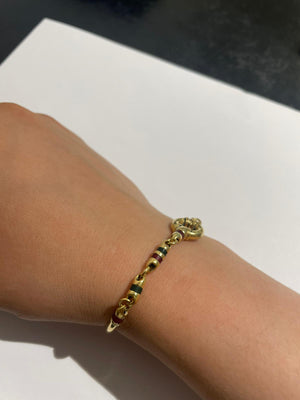 Bracelet Forçat Or 18 Carats – 11,16 g