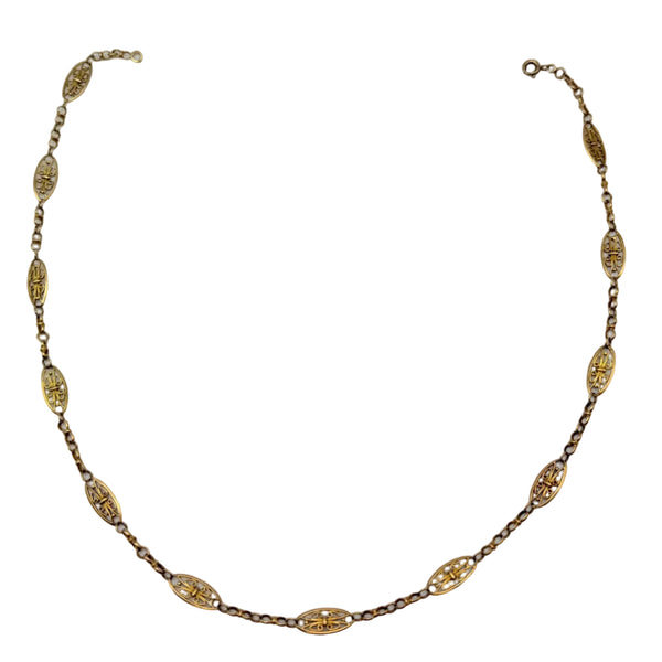Collier Sautoir en Or Jaune 18K - 48cm - 15.66gr