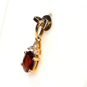 pendentif en or jaune 18 K - 1.04 G