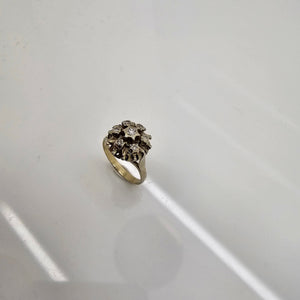 Bague en Or Blanc 18K - 4.05 Grs - Taille 53