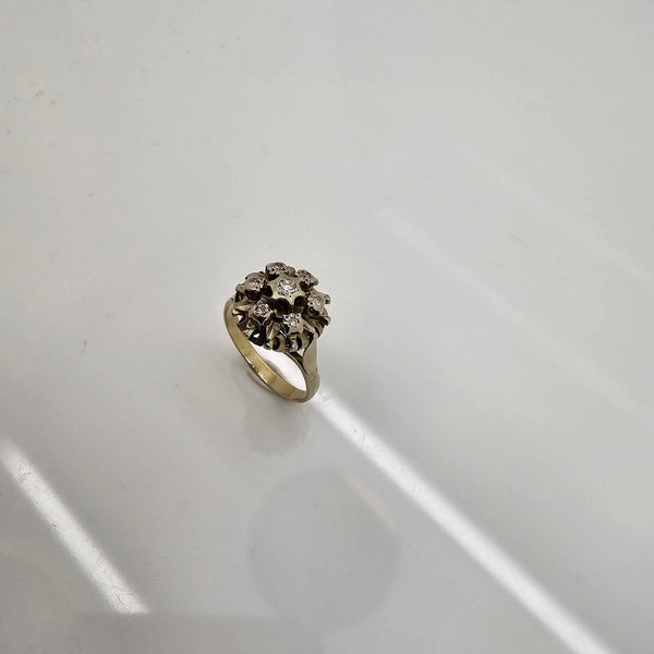 Bague en Or Blanc 18K - 4.05 Grs - Taille 53