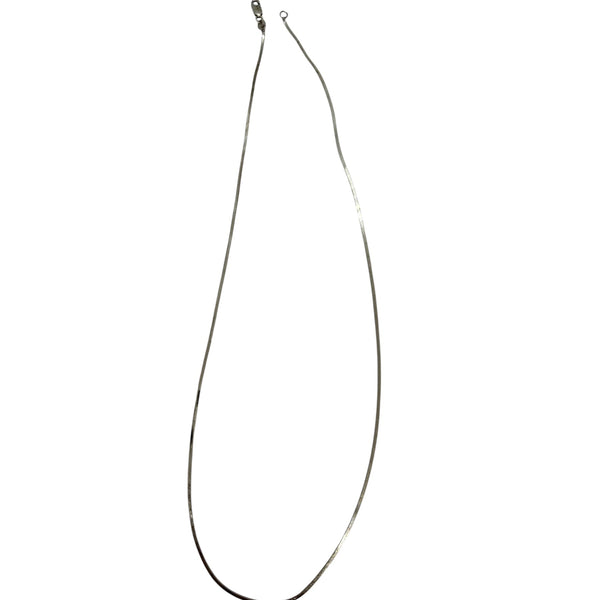 Collier Ras du Cou en Or Blanc 18K - 4.62G
