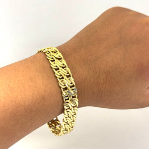 Bracelet Gourmette Or Jaune 18k - 12.53 G