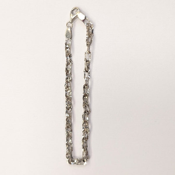 Bracelet en Or Blanc 18K - 3.75G