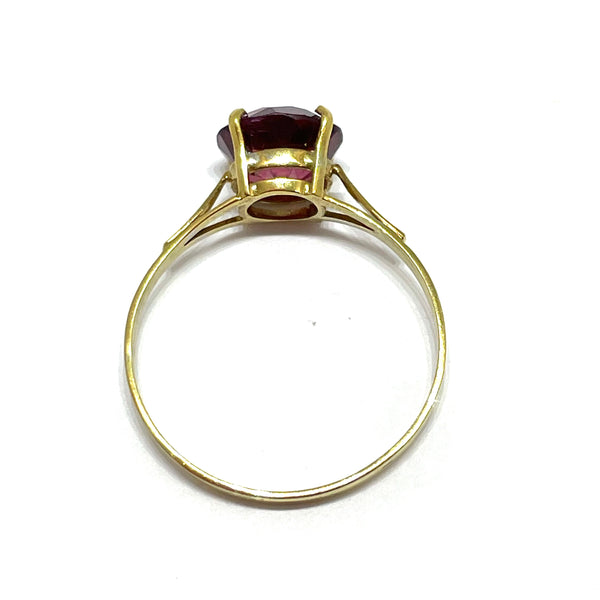 Bague en Or Jaune 18K - Taille 57 - 1.83 G