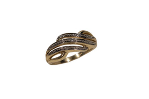 Bagues en or jaune 18K - Taille 54 - 3.04 Grs