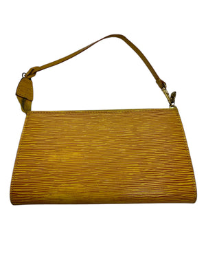 Louis Vuitton Pochette Jaune Élégante et Colorée