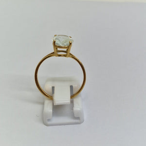 Solitaire en Or jaune 18K Taille-56