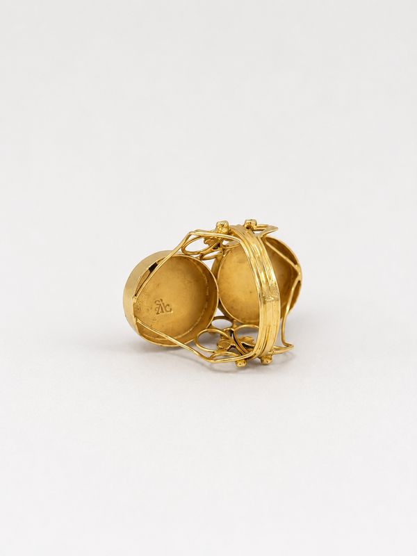 Bague en Or Jaune 21K - Taille 55 - 8.38G
