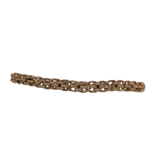 Bracelet Maillon Fantaisie en Or Jaune 18K