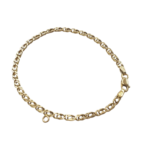 Bracelet Maillon en Or Jaune 18 K - 5.29 Grs