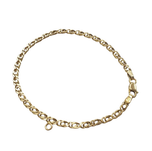 Bracelet Maillon en Or Jaune 18 K - 5.29 Grs