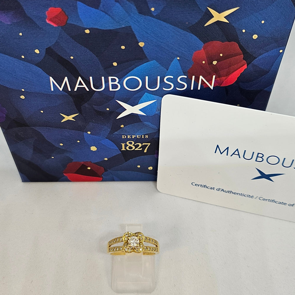 Bague Mauboussin Chance of Love n°2 en Or jaune et diamants
