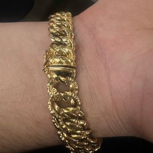 Bracelet en Or Jaune 18K - 22,26G