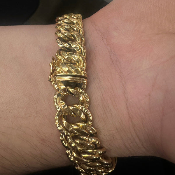Bracelet en Or Jaune 18K - 22,26G