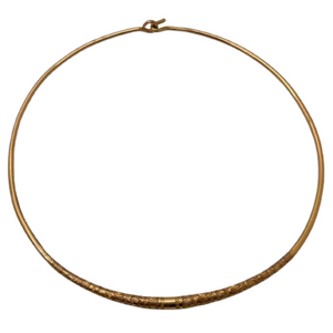Collier Ras du Cou en Or Jaune 18 Carats - 34.86g