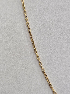 Collier Matinée Forçat en Or Jaune 18K - 66cm - 4.49gr