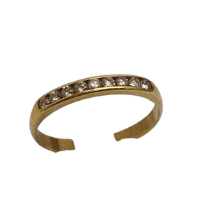 Bague en Or Jaune 18K Taille-57
