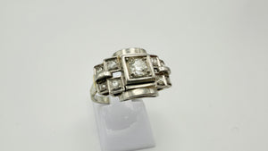 Bagues en Or Blanc 18K Taille-56