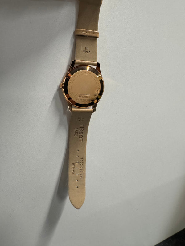 Montre Tissot Visodate en Acier et Cuir