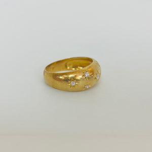 Jonc en or jaune 18K Taille-52