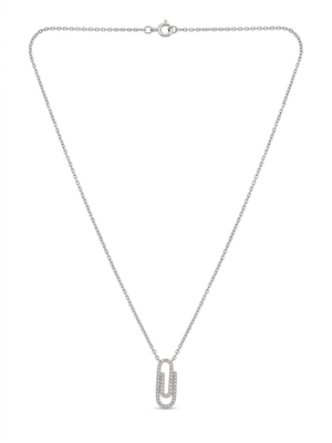 Collier pendentif en or blanc 18k - 2.87 G