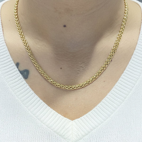 Collier Princesse en Or Jaune 18 K