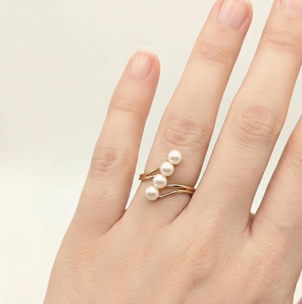 Bague Or Jaune 18 K -  Taille 55.5 - 2.77 G