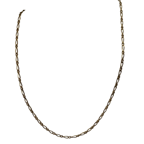 Collier Princesse Figaro en  Or Jaune 18 carats - 8.89 Grs
