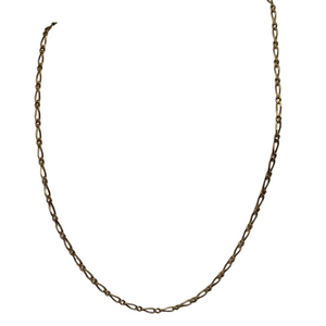Collier Princesse Figaro en  Or Jaune 18 carats - 8.89 Grs