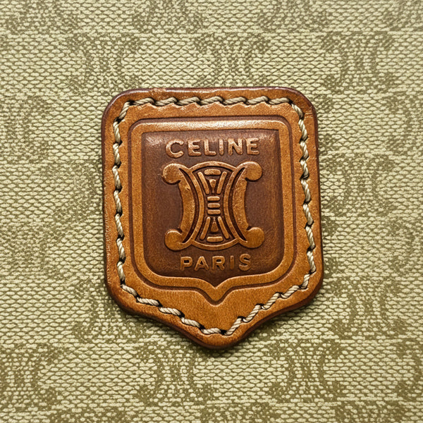 Vintage Celine Cabas en cuir beige